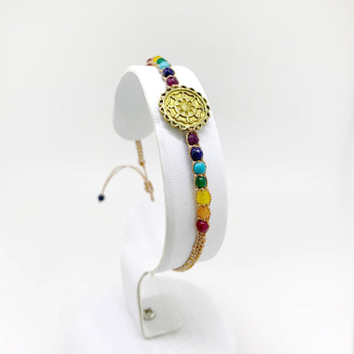 7 Chakra Mandala Bracelet