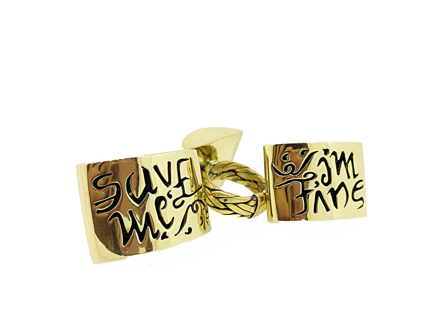 SAVE ME, I'M FINE -Status Update Ring Unisex