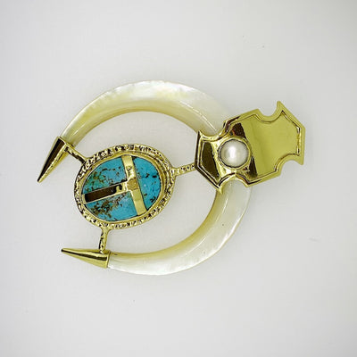 Horn Of Abundance Scarab Pendant